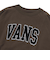 125K1041400　M LOGO Crew Neck Sweat　BROWN　701867-0002