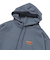125K3033500　W Checker Logo Hoodie　BLUE　701886-0001