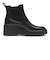 W35198　W ZG CITYQUEST WEDGE BOOTS WP　BLACK/BLACK WP　703413-0001