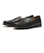 W33424　W LANA LUX PENNY LOAFERS REMAS　BLACK LEATHER　703406-0001