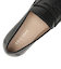 W33424　W LANA LUX PENNY LOAFERS REMAS　BLACK LEATHER　703406-0001