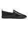 W34375　W GRAND AMBITION GALENA LOAFER　BLACK LTR/BLACK　703395-0001