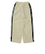 125K3141800　W color scheme nylon pants　NATURAL　701874-0001