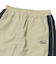 125K3141800　W color scheme nylon pants　NATURAL　701874-0001