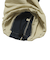 125K3141800　W color scheme nylon pants　NATURAL　701874-0001