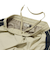 125K3141800　W color scheme nylon pants　NATURAL　701874-0001