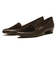 JE80259　HEEL LOAFER 2.5　D.BROWN　702824-0003
