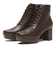 W3053　SQUARE LACE UP 7　BROWN　697378-0002