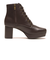 W3053　SQUARE LACE UP 7　BROWN　697378-0002