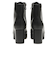 W3053　SQUARE LACE UP 7　BLACK　697378-0001
