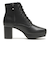 W3053　SQUARE LACE UP 7　BLACK　697378-0001