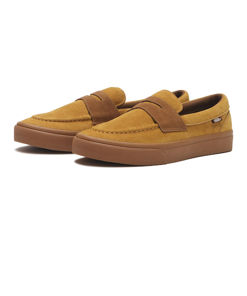 VANS ブラウン スエード ローファー Vans ブラウン スエード ローファー - メルカリ