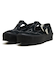 31315840　AS LIFTD RIBTAPE T-STRAP WT OX　BLACK　699700-0001