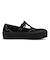 31315840　AS LIFTD RIBTAPE T-STRAP WT OX　BLACK　699700-0001