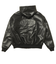125K1084300　M Fake Leather Work Jacket　BLACK　702004-0001