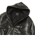 125K1084300　M Fake Leather Work Jacket　BLACK　702004-0001