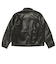 125K1084200　M Fake Leather Jacket　BLACK　702003-0001