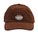 125K7160500　Oval Logo Cord Cap　BROWN　701865-0002