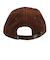 125K7160500　Oval Logo Cord Cap　BROWN　701865-0002