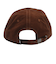125K7160500　Oval Logo Cord Cap　BROWN　701865-0002
