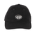 125K7160500　Oval Logo Cord Cap　BLACK　701865-0001