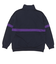 125K1050100　M Bi-Color Half Zip Sweat　NAVY　701869-0001