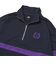 125K1050100　M Bi-Color Half Zip Sweat　NAVY　701869-0001