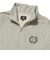 125K1050100　M Bi-Color Half Zip Sweat　H-GRAY　701869-0002