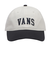125K7160300　College Logo Low Cap　OFF/NAVY　702000-0002