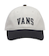 125K7160300　College Logo Low Cap　OFF/NAVY　702000-0002