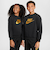 HQ0975　K CLUB FLC CREW GOLD　010BLK/M GOLD　703921-0001