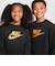 HQ0975　K CLUB FLC CREW GOLD　010BLK/M GOLD　703921-0001