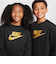 HQ0975　K CLUB FLC CREW GOLD　010BLK/M GOLD　703921-0001