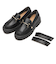 W5070　VOLUME LOAFER　BLACK　698076-0001