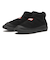 UFS7115REN　IN OUT FAUX SUEDE KNITTED BOOT　BLACK　703027-0001