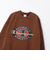 C3-C014　M CREW NECK SWEATSHIRT　BROWN　701830-0002