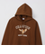 C3-C102　M HOODED SWEATSHIRT　BROWN　701832-0003
