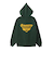 C3-C107　M HOODED SWEATSHIRT　DARK GREEN　701833-0002