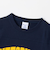 C3-C424　M 3/4 SLEEVE FOOTBALL T-SHIRT　NAVY　701842-0002