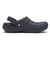 203591-459　CLASSIC LINED CLOG　NAVY/CHARCOAL　580363-0001
