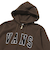 125K1051500　M Sweat Zip Parka　BROWN　701868-0002