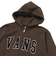 125K1051500　M Sweat Zip Parka　BROWN　701868-0002