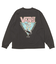 125K1024800　M Graze Skull SK8ER L TEE　BLACK　702007-0002
