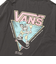 125K1024800　M Graze Skull SK8ER L TEE　BLACK　702007-0002