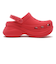 211919-7AQ　BAE VELVET CLOG W　DIGIT RASPBERRY　699192-0001