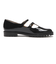 JE-2009　WSTRAP PUMPS2　E.BLACK　703836-0001