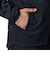 6007734　M ARMOUR FLEECE MAX JACKET　001BLK　701408-0001
