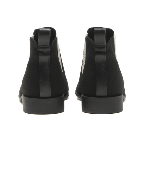 W3066 SIDE GORE KNIT2.5 BLACK 700406-0001｜エービーシー