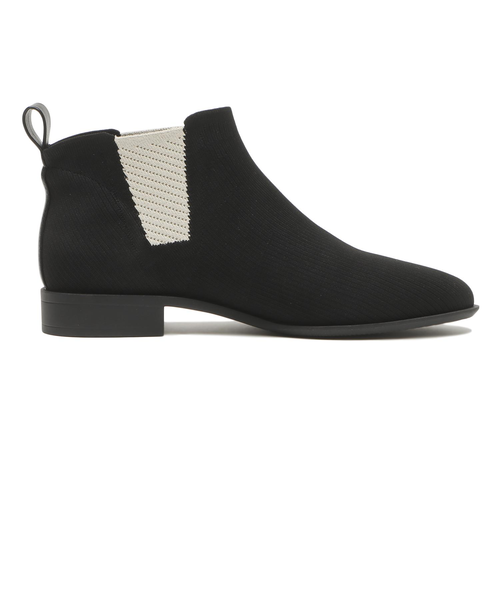 W3066 SIDE GORE KNIT2.5 BLACK 700406-0001｜エービーシー