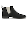 W3066　SIDE GORE KNIT2.5　BLACK　700406-0001